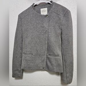 Zara Trafaluc Outerwear Zip Up blazer Jacket size Small